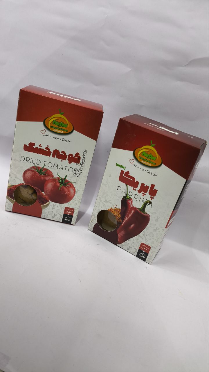 سبزينه-خشك كارتني پاپريكا					