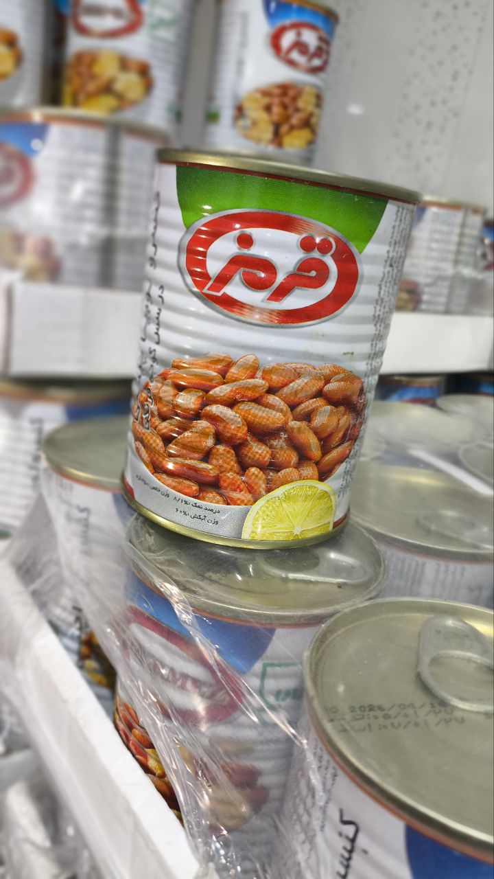 قرمز-كنسرو لوبيا					