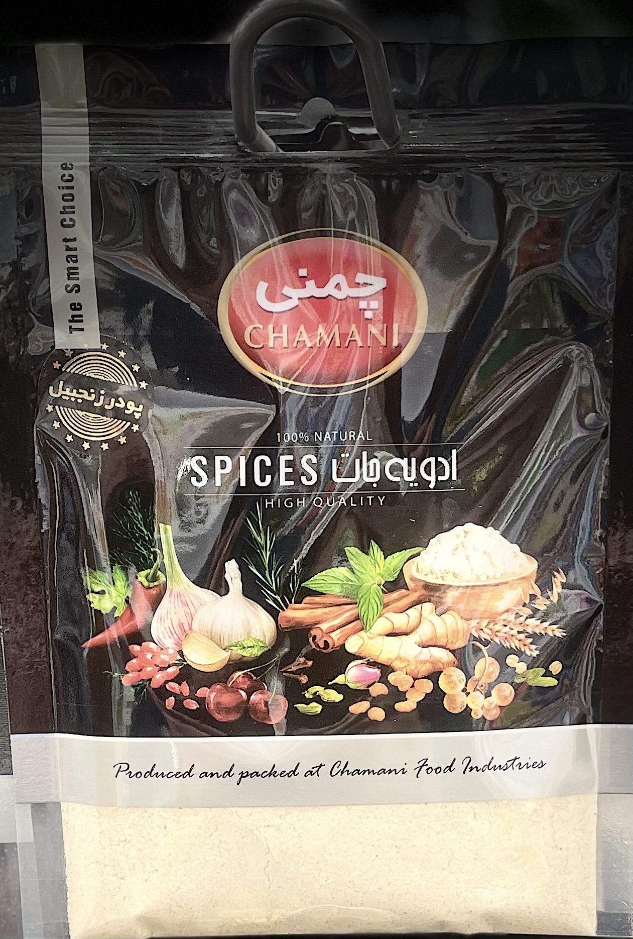 چمنی-پودر زنجبیل(۲۵/۵۰ گرم)