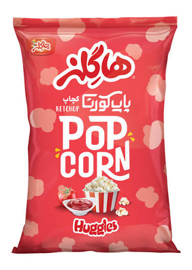 چاكلز-پاپ كرن كچاپ 30عدد33گرم