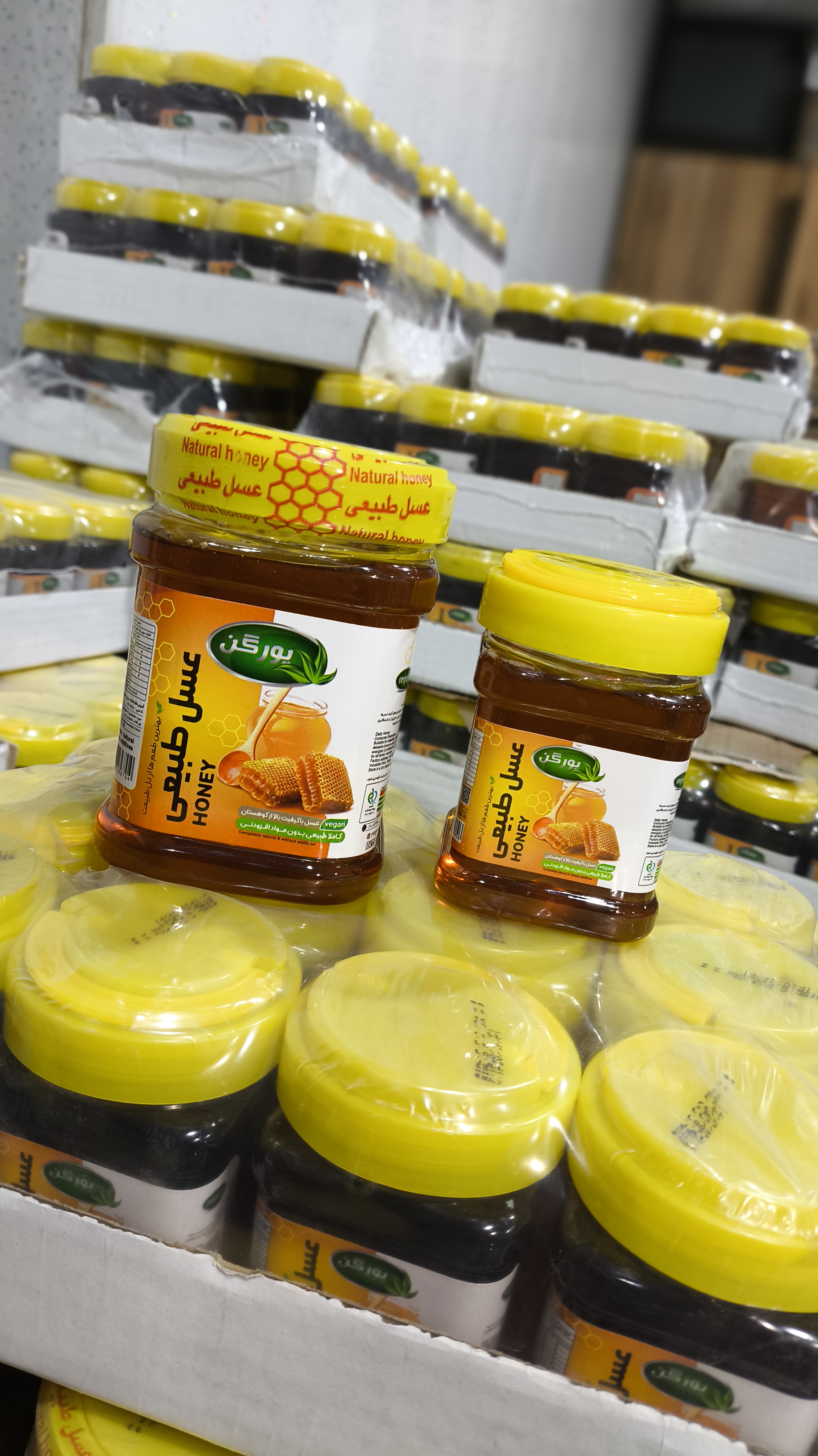 عسل پت يك كيلويي چهل گياه					