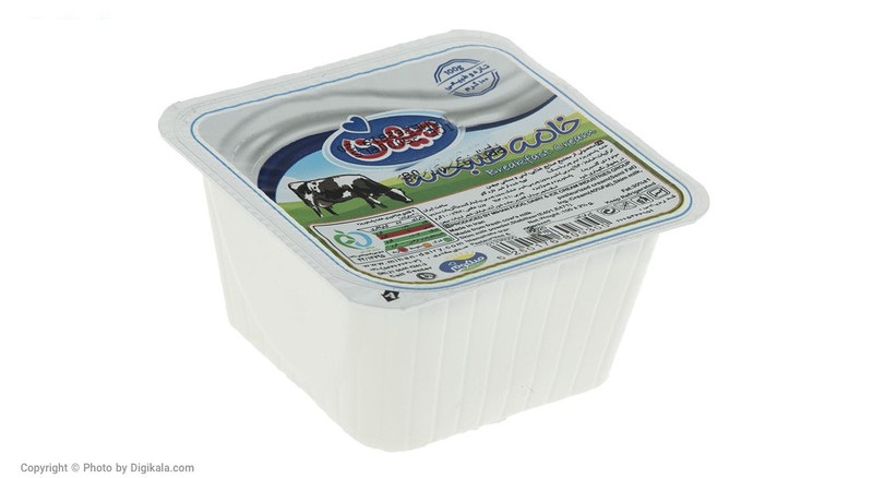 لبنيات ميهن-خامه 100گ ساده تكنفره					