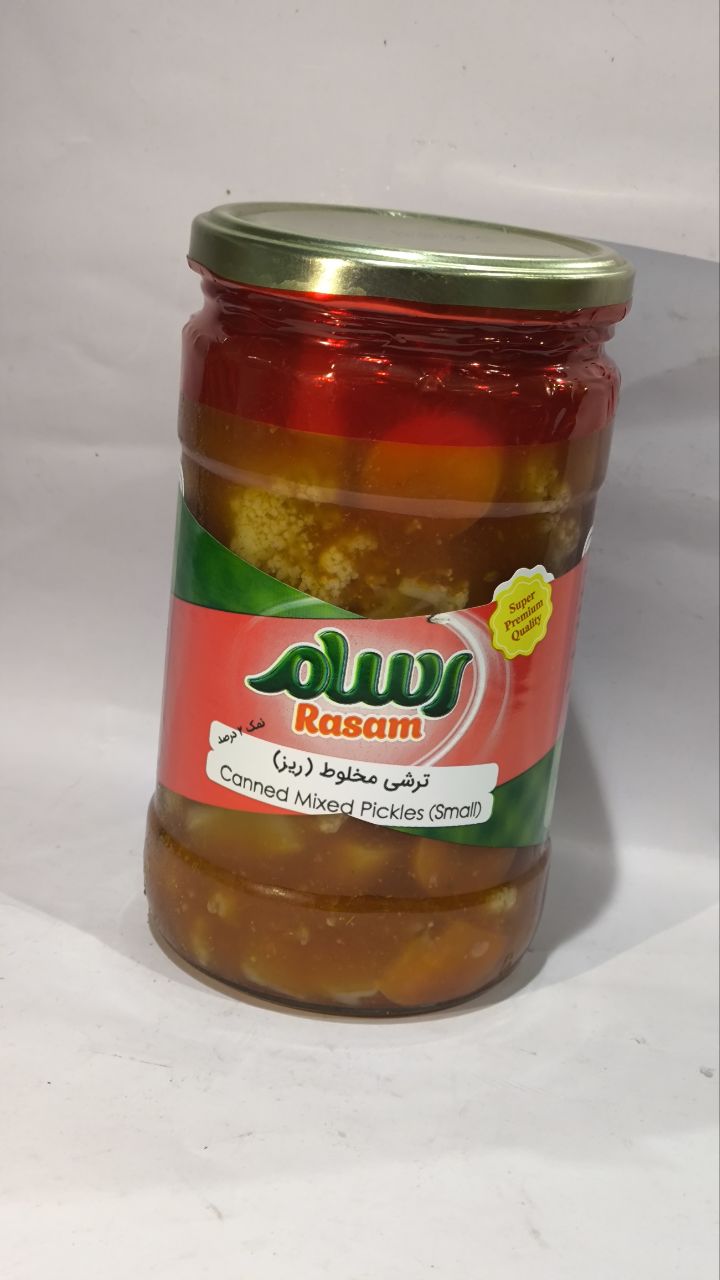رسام-ترشي مخلوط700گرمي(درشت)					